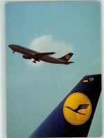 Fliegeraufnahme AK Lufthansa