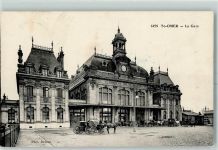 62500 Saint-Omer 1915 - Bahnhof Feldpost WK I