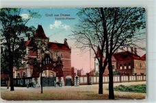 06842 O4500 Dessau , Anh 1915 - Friedrichs Kaserne Kanonen Wachhaus
