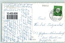 32361 W4994 Holzhausen , Kr Lübbecke, Westf Gebrauchsspuren Kurhaus Holsing Speiseraum Schwanenteich Schwan