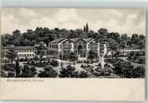 97909 W6985 Stadtprozelten 1907 - Karlsbad Parkanlage Springbrunnen