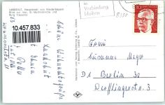 84028 W8300 Landshut , Isar - Isar St. Martinskirche Burg Trausnitz