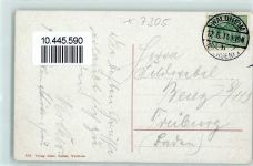 04736 O7305 Waldheim , Sachs 1914 - Kirche und Schule