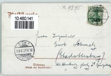 09306 O9295 Wechselburg 1907 - Muldenbrücke Schloss Kirche