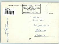 Hammerfest 1956 - Rentiere Stempel Polarkreis passiert
