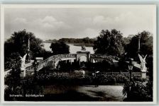 19053 O2750 Schwerin , Meckl - Schloßgarten Große Treppe