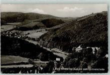 57368 W5940 Lennestadt - Burg Bilstein mit Ausblick nach Kirchveischede