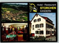 79400 W7842 Kandern - Hotel Restaurant Storchen Bes. K. u. R. Eichin Küchenchefin