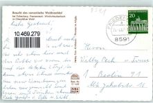 95685 W8591 Falkenberg , Oberpf - Jägersteg Waldnaabtal