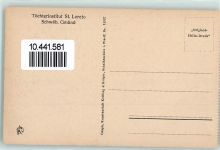 73072 W7076 Schwäbisch Gmünd - Töchterinstitut St.Loreto Kindergarten Kreuz Puppenwiege