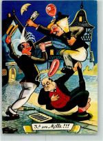 Schöning & Co Verlag - Humor Karte Trinker - Bestellmuster AK - Geschichte