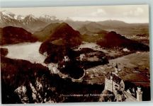 87645 W8959 Neuschwanstein - Trinks Bildkarte Reihe 2 Bild 1 das Alpenvorland Hohenschangau