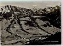 87541 W8973 Oberjoch - Iseler Hochvogel Iseler Sessellift Tal- und Berstation Stempel Iselerplatz