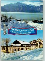 82431 W8113 Kochel a. See - Seehotel Grauer Bär Winter