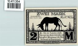 33098 W4790 Paderborn - Notgeld Dukaten Esel