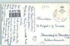 97337 W8716 Dettelbach Gebrauchsspuren Main Schloss Turm