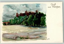 W8000 München Velten Verlag Nr. 82 AK Kley, H. 1898 Lithographie