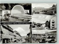 37308 O5630 Heilbad Heiligenstadt - Heinrich Heine Park Musik Bahnhof Kulturhaus Karl-Marx-Straße