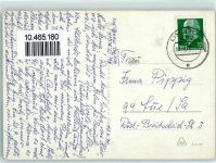 07607 O6520 Eisenberg , Thür - Schloßpark Kreissparkasse Postamt Ev. Stadtkirche Berufs- u. Oberschule