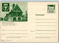 64521 W6080 Groß-Gerau - Ganzsache Europa-Tage 10. - 18. Mai 1969