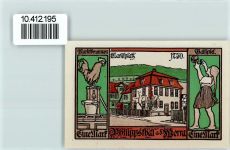 36269 W6433 Philippsthal Werra - Notgeld Marktplatz