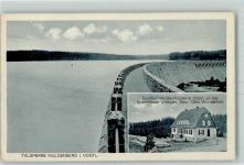 08261 O9655 Schöneck , Vogtl - Talsperre Muldenberg Staumauer Gasthaus Muldentalsperre