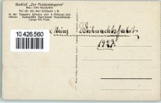 08261 O9655 Schöneck , Vogtl - Talsperre Muldenberg Staumauer Gasthaus Muldentalsperre