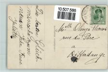 DEDE Paris 1046 - Mädchen mit einer Schultasche AK Fotoverlag Foto AK