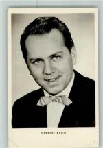 Herbert Klein - VAB Volkskunstverlag G 605 AK Filmschauspieler
