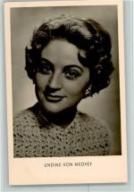 Undine von Medvey - VEB Volkskunstverlag G 746 AK Filmschauspieler