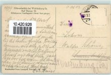 08396 O9611 Waldenburg , Sachs Gebrauchsspuren Glänzelmühle