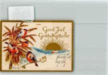 1938 - Minikarte, signiert Ödberg - God Jul AK