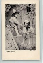 Nr. 15 - Welsche Kinder - gute Erhaltung Löwe, M.