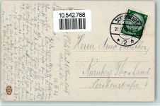 sign Schmutzler - das hohe Lied, Frau mit einer Leier AK Harfe 1933 Künstlerkarte