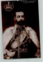 King George V in Coronation Rodes AK Verlag Schwerdtfeger 3846 AK E. A. Schwerdtfeger & Co.