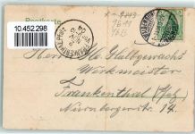 08396 O9611 Waldenburg , Sachs 1904 - Fürstliches Schloß