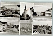 83607 W8150 Holzkirchen , Oberbay - Kirche St. Laurentius Dorfansichten