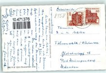 83607 W8150 Holzkirchen , Oberbay - Kirche St. Laurentius Dorfansichten