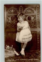 Nr. 183 Edition Cailliau - Princesse Josephine Charlotte mit Puppe AK Adel Belgien Foto AK
