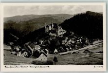 07407 O6820 Rudolstadt - Burg Lauenstein Ort handschriftlich