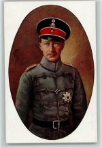 WK I - in Uniform mit Orden , gute Erhaltung AK Adel Kronprinz Wilhelm