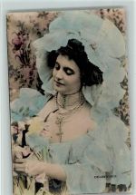 Frauenschönheit Jugendstil - Delinieres , gute Erhaltung AK Stebbing