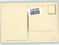 W1000 Berlin Mitte Gedenkblatt zum III Chorfest 1959 - Spendenkarte vom Sängerbund Liederkarte