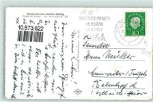 26434 W2942 Schillig Gebrauchsspuren Nordseebad Segelboot Liegewiese Zeltplatz Schillig Zelt Gasthaus Schillig Inh. Friedrich Jeske
