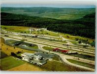 W6277 Bad Camberg Luftaufnahme Autobahn-Raststätte Autobahn