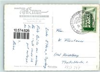 78073 W7737 Bad Dürrheim , Schwarzw - Fliegeraufnahme Parkhotel Kreuz