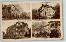 42799 W5653 Roderbirken , Rheinland - Heilstätte Haus 1 und 2 Verwaltungsgebäude Haus 3 und 4