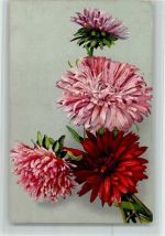 Photochromie Serie 535 Nr. 1086? Blumen AK Nenke & Ostermaier 1917
