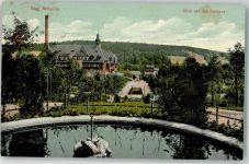 Bad Altheide Polanica Zdroj 1910 - Blick auf das Kurhaus