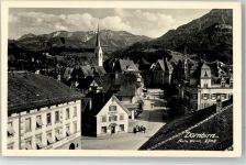 6850 Dornbirn Foto AK mit Kirche St. Martin